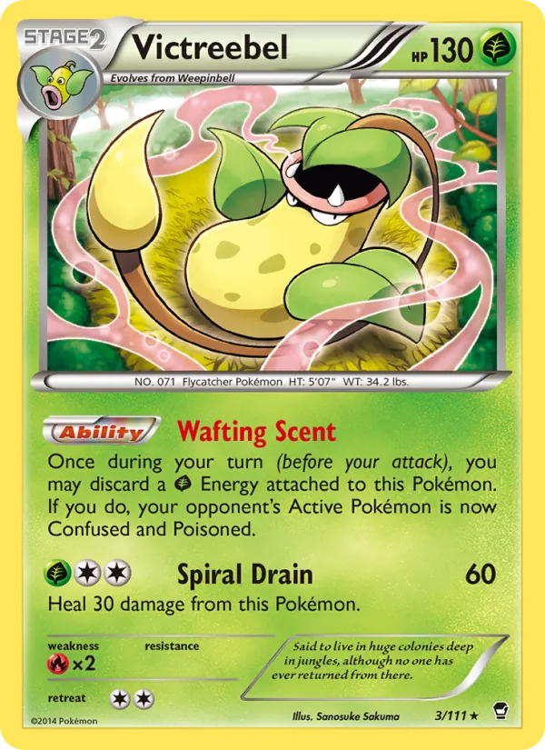 Victreebel (Furious Fists #3/111)