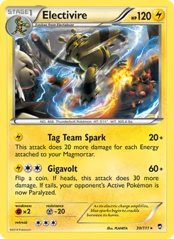Electivire (Furious Fists #30/111)
