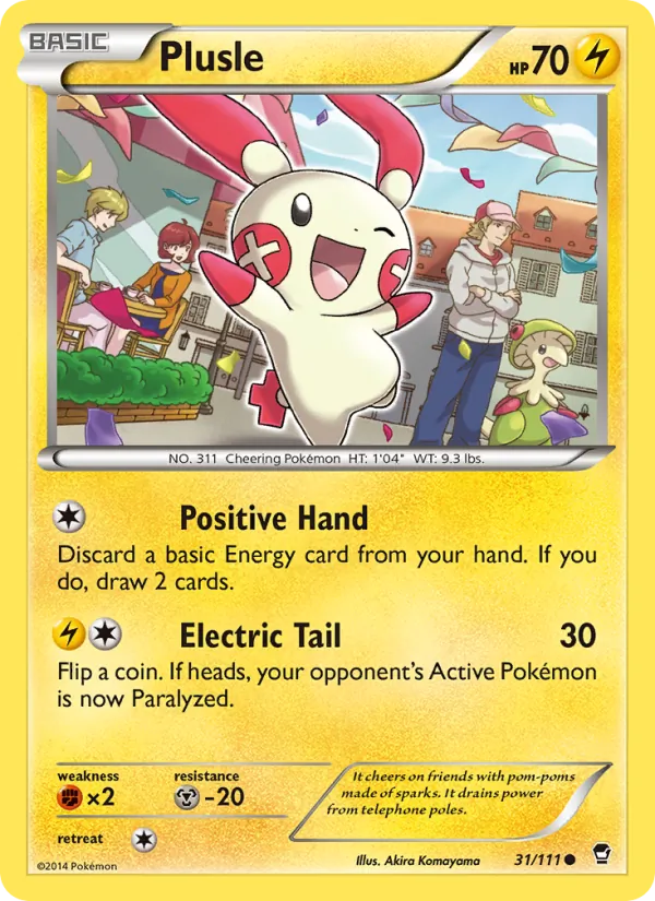 Plusle (Furious Fists #31/111)
