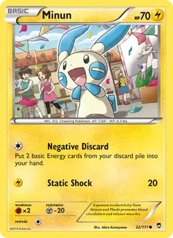 Minun (Furious Fists #32/111)