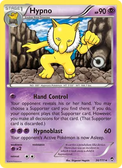Hypno (Furious Fists #36/111)