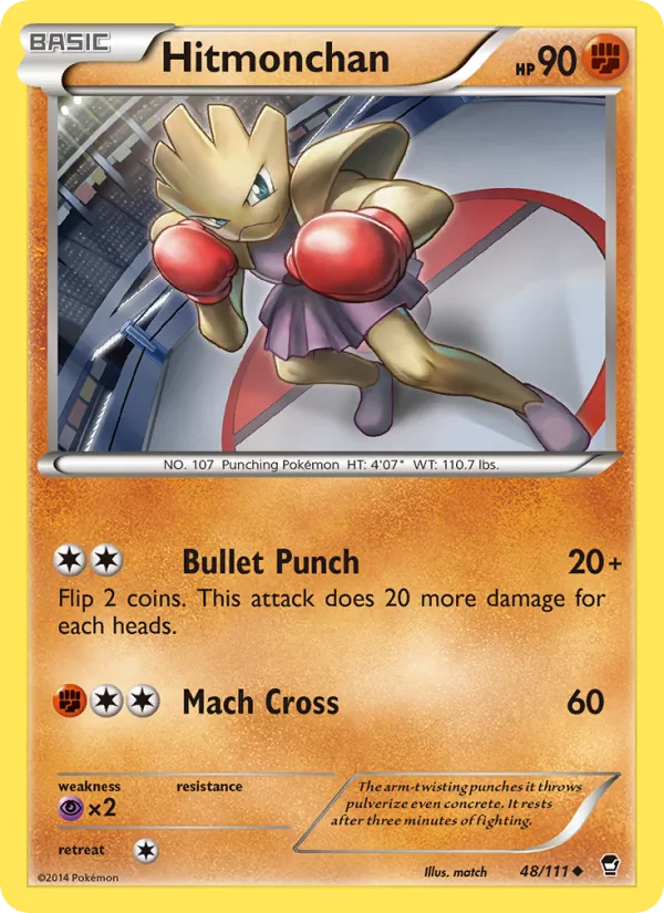 Hitmonchan (Furious Fists #48/111)
