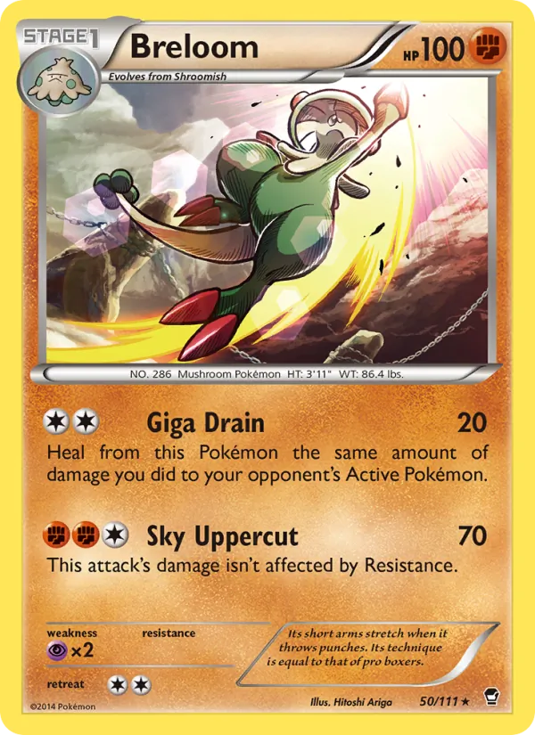 Breloom (Furious Fists #50/111)