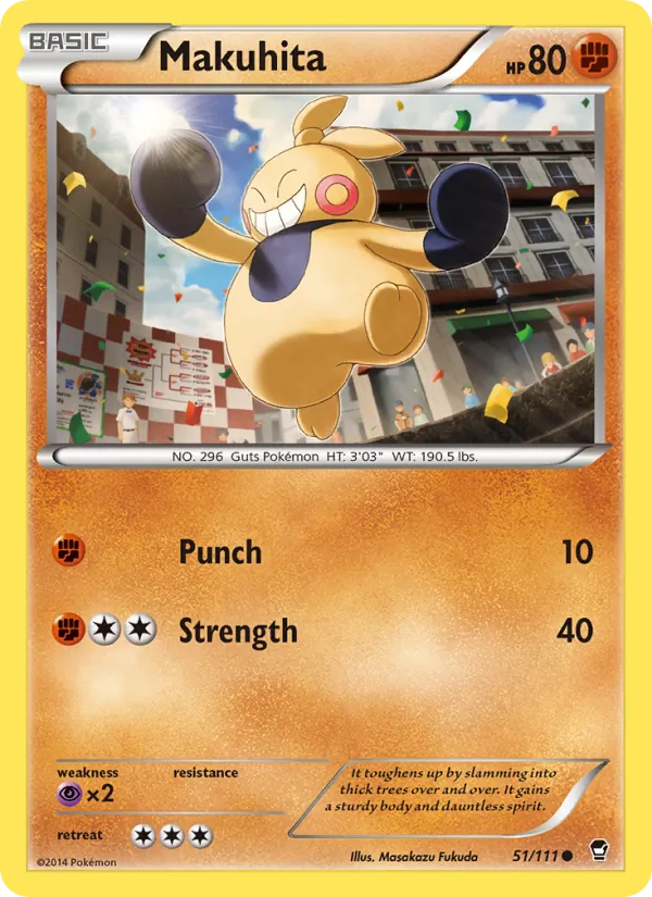 Makuhita (Furious Fists #51/111)
