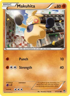 Makuhita (Furious Fists #51/111)