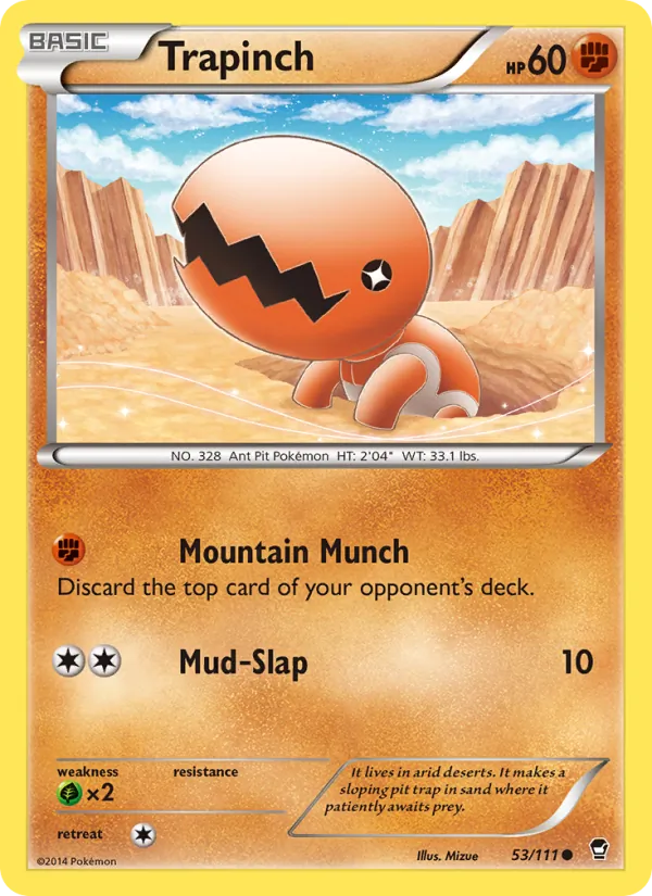 Trapinch (Furious Fists #53/111)