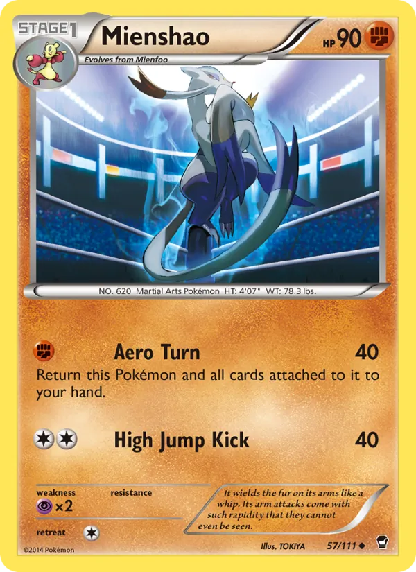 Mienshao (Furious Fists #57/111)