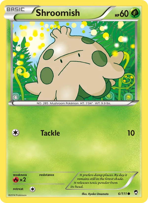 Shroomish (Furious Fists #6/111)