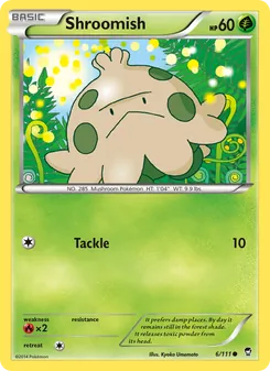 Shroomish (Furious Fists #6/111)