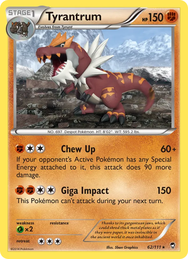 Tyrantrum (Furious Fists #62/111)