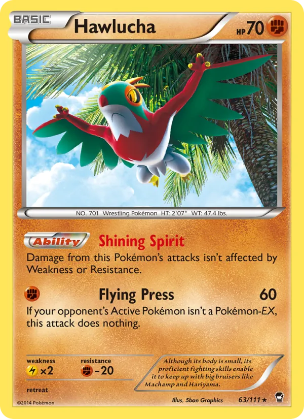 Hawlucha (Furious Fists #63/111)