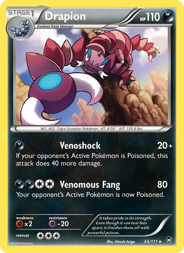 Drapion (Furious Fists #65/111)