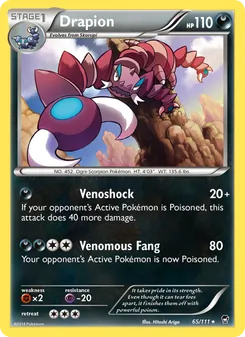 Drapion (Furious Fists #65/111)