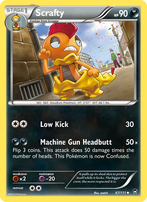 Scrafty (Furious Fists #67/111)