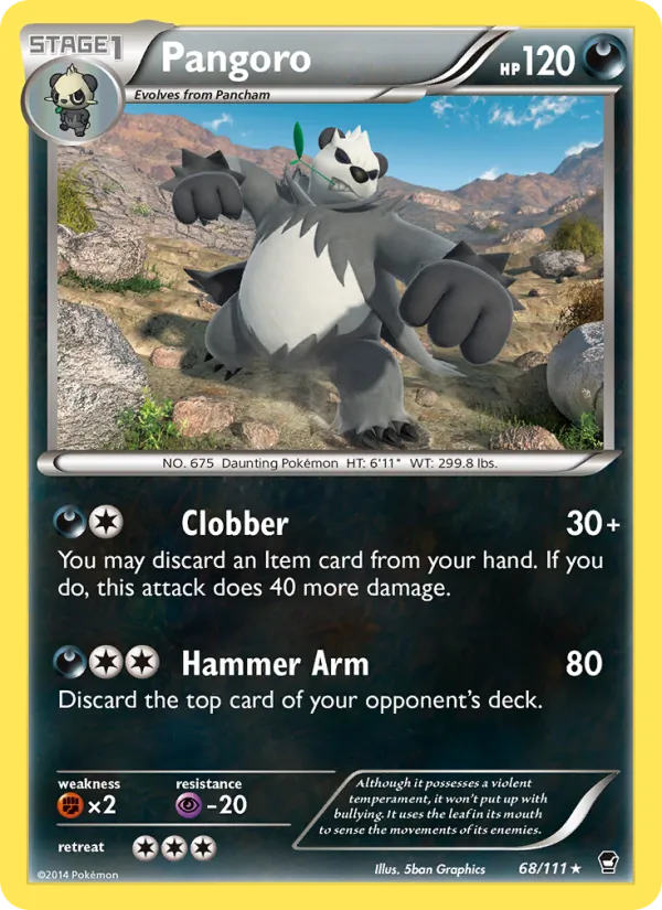 Pangoro (Furious Fists #68/111)