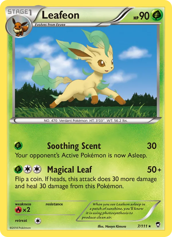 Leafeon (Furious Fists #7/111)