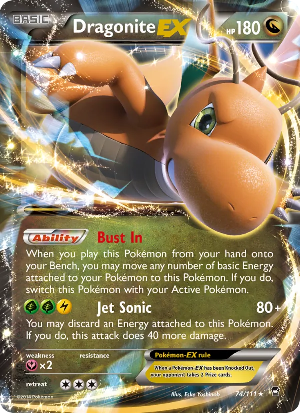 Dragonite EX (Furious Fists #74/111)