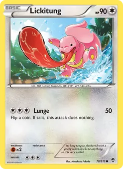 Lickitung (Furious Fists #78/111)