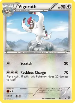 Vigoroth (Furious Fists #82/111)