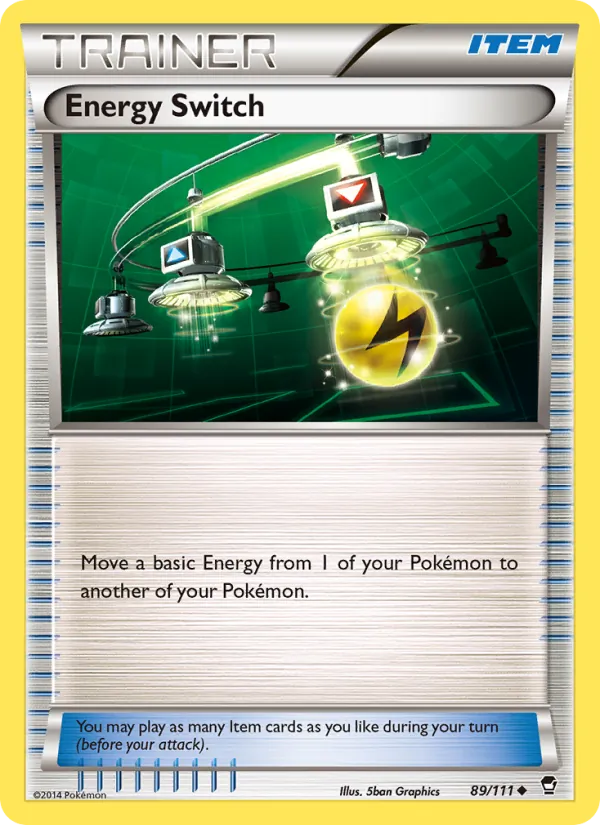 Energy Switch (Furious Fists #89/111)