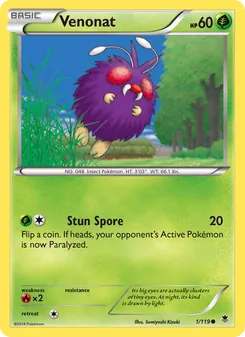Venonat (Phantom Forces #1/119)