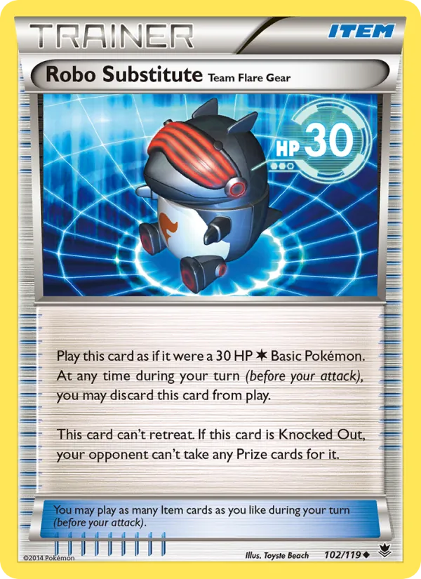 Robo Substitute Team Flare Gear (Phantom Forces #102/119)