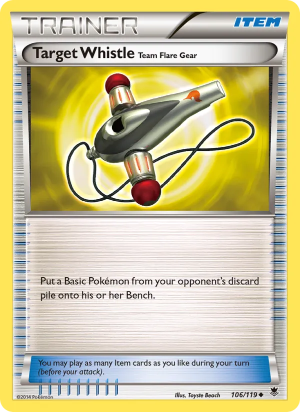 Target Whistle Team Flare Gear (Phantom Forces #106/119)