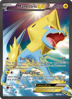 Manectric EX (Phantom Forces #113/119)