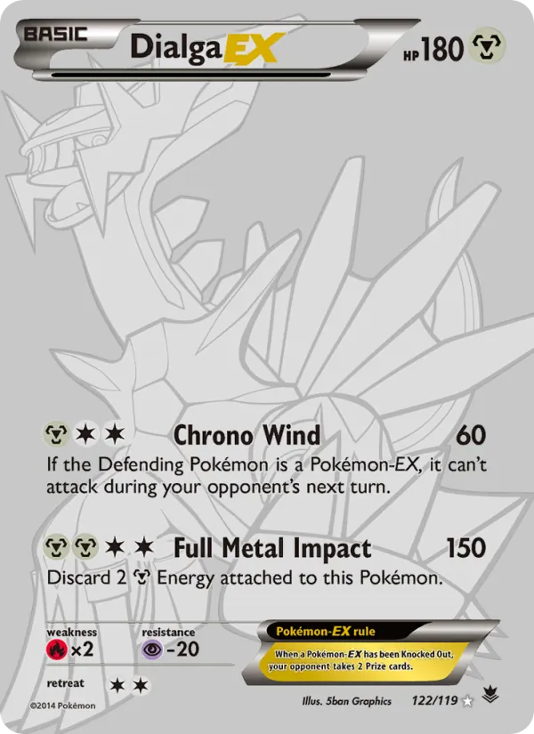 Dialga EX (Phantom Forces #122/119)