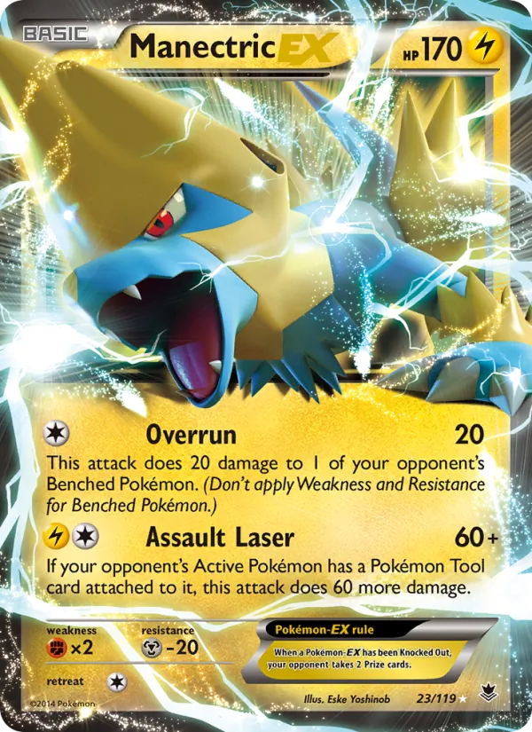 Manectric EX (Phantom Forces #23/119)