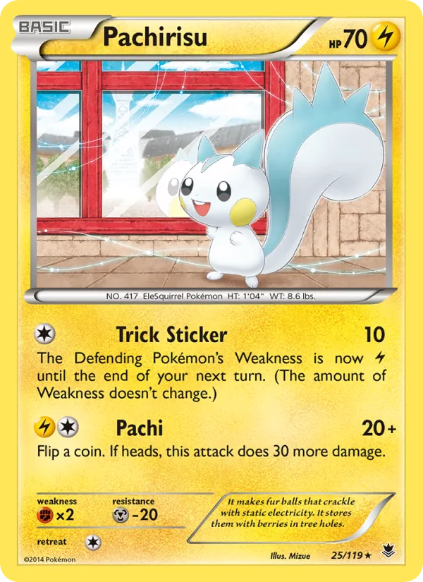 Pachirisu (Phantom Forces #25/119)