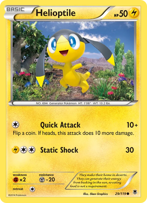 Helioptile (Phantom Forces #29/119)