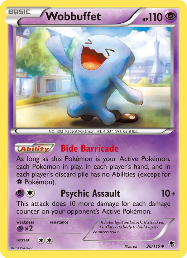 Wobbuffet (Phantom Forces #36/119)