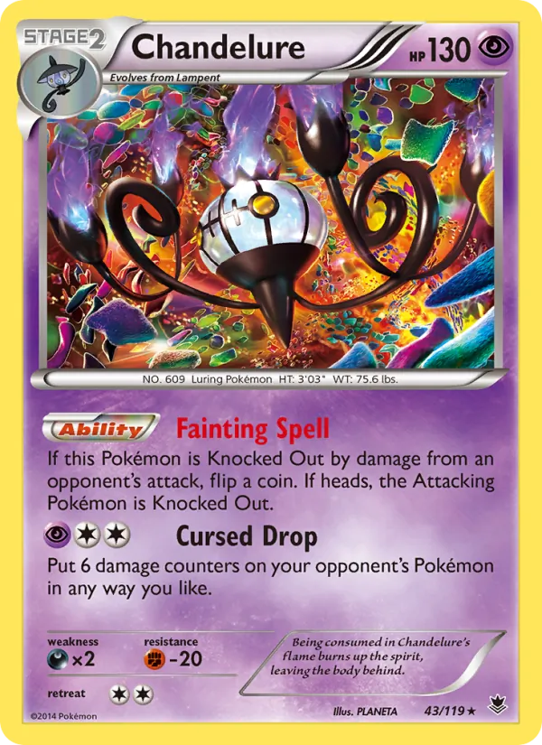 Chandelure (Phantom Forces #43/119)