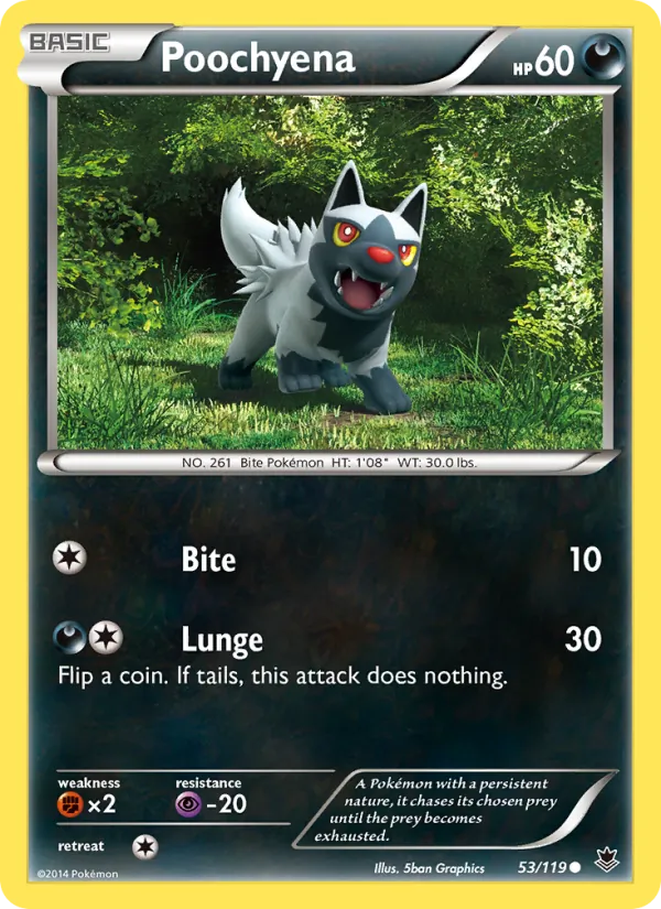 Poochyena (Phantom Forces #53/119)