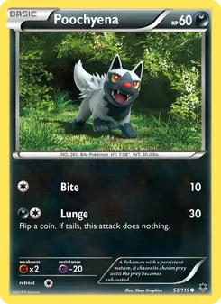Poochyena (Phantom Forces #53/119)