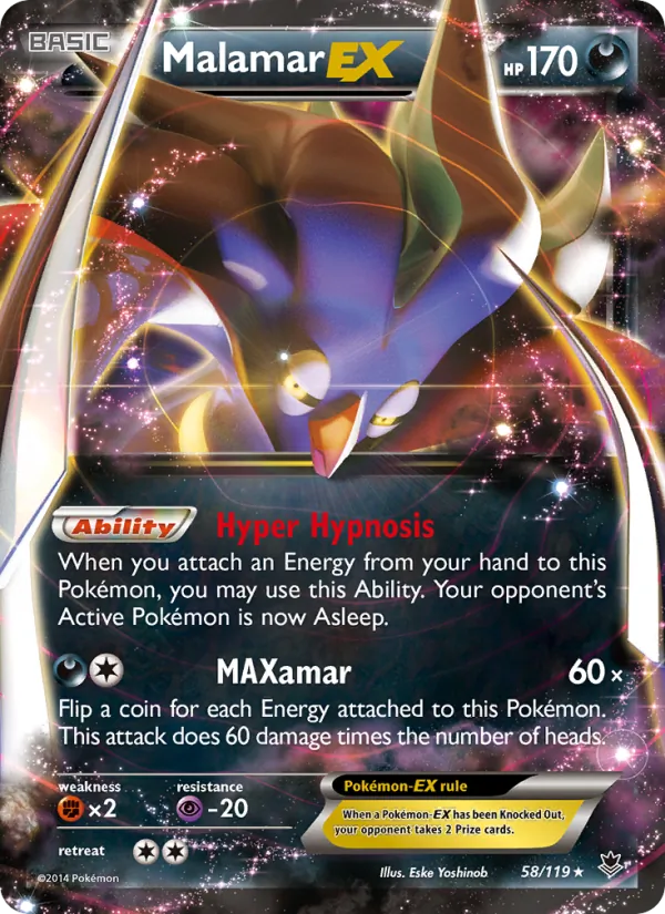 Malamar EX (Phantom Forces #58/119)