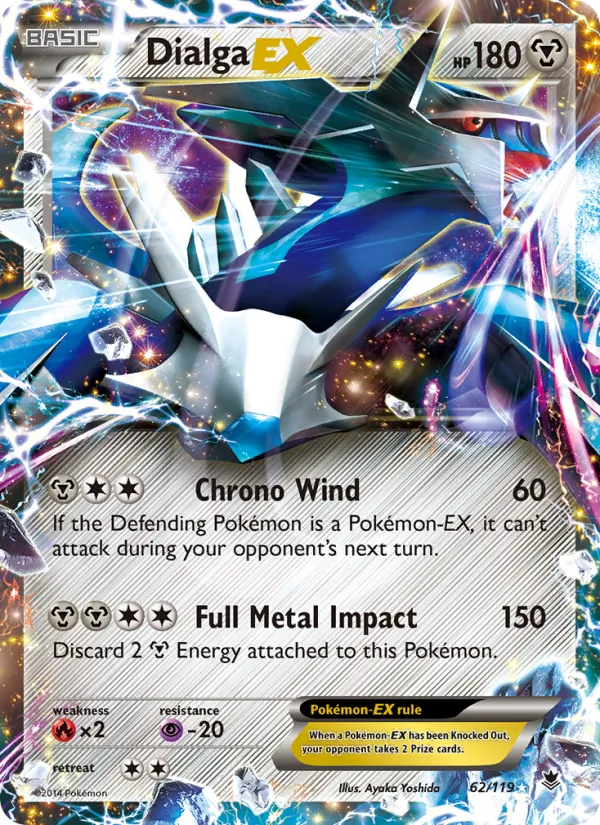 Dialga EX (Phantom Forces #62/119)