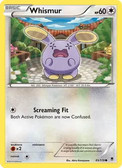 Whismur (Phantom Forces #83/119)