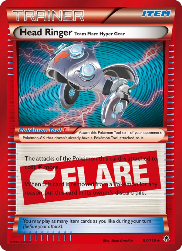 Head Ringer Team Flare Hyper Gear (Phantom Forces #97/119)