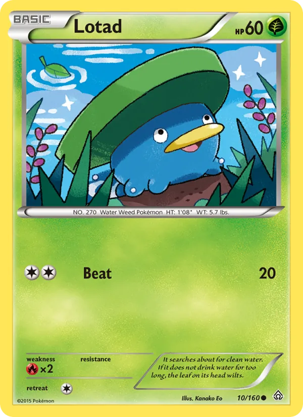 Lotad (Primal Clash #10/160)
