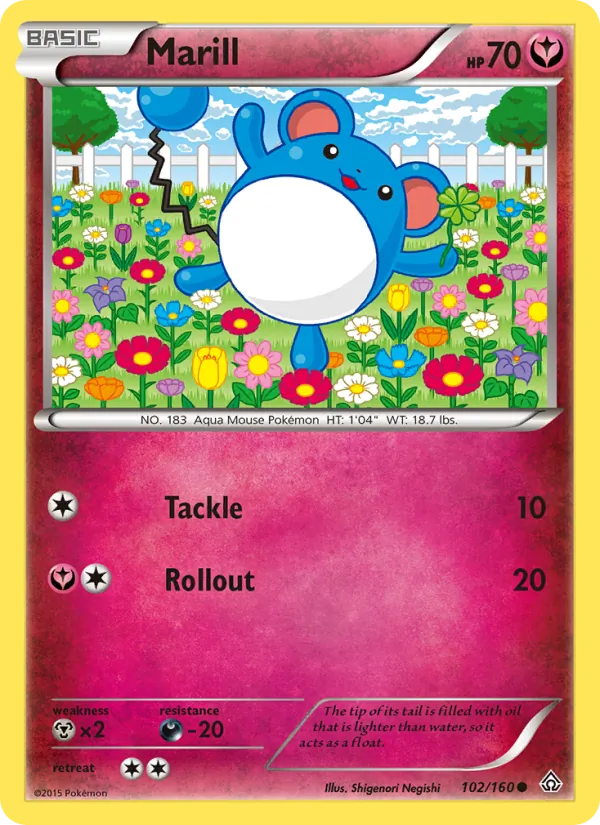 Marill (Primal Clash #102/160)