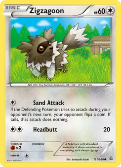 Zigzagoon (Primal Clash #111/160)