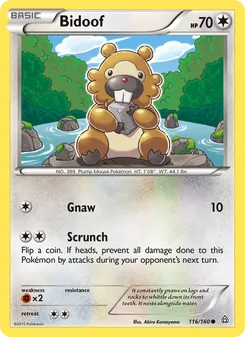 Bidoof (Primal Clash #116/160)