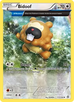 Bidoof (Primal Clash #117/160)