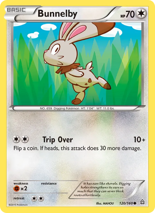 Bunnelby (Primal Clash #120/160)
