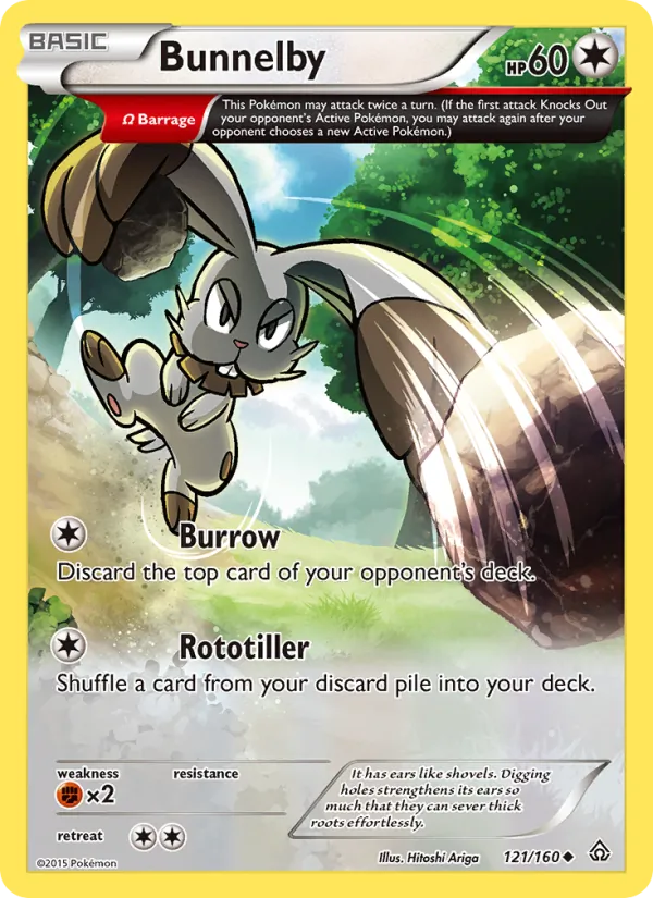 Bunnelby (Primal Clash #121/160)