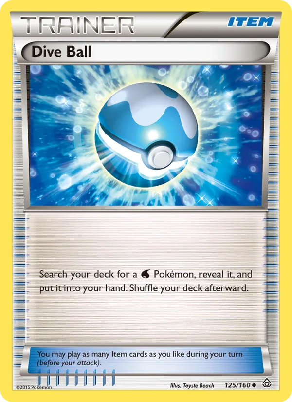 Dive Ball (Primal Clash #125/160)