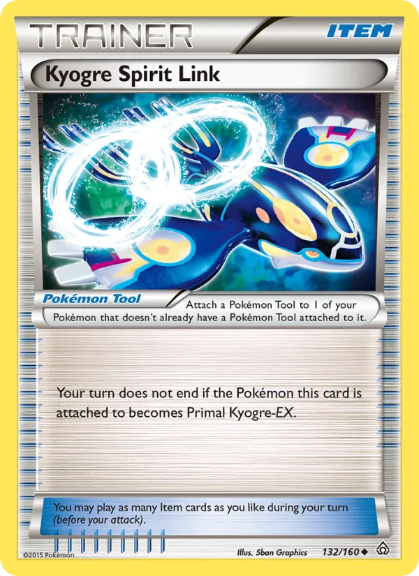 Kyogre Spirit Link (Primal Clash #132/160)