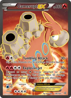 Camerupt EX (Primal Clash #146/160)